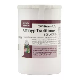 ANTIHYP Traditionelle Schuck ibid tabletter, 200 stk
