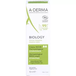 A-DERMA Biology Cream rig dermatologisk, 40 ml