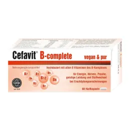 Cefavit B komplette hårde kapsler, 60 stk