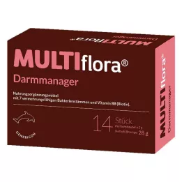 MULTIFLORA Darmmanager tasker, 14 stk
