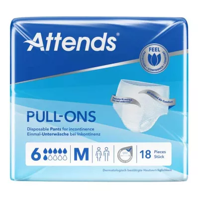 ATTENDS Pull-Ons 6 m, 18 stk
