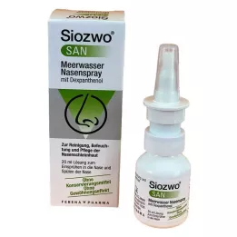 SIOZWO SAN Havvandsnæsespray med dexpanthenol, 20 ml