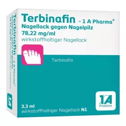 TERBINAFIN-1A Pharma Nagell.g. Neglesvamp 78,22mg/ml, 3,3 ml