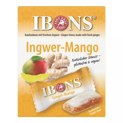 IBONS Ginger Mango Box Chewing Candy, 60 g IBONS Ginger Mango Box Chewing Candy, 60 g