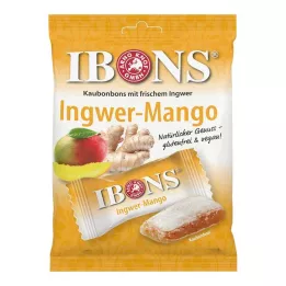 IBONS Ingefær Mango-pose med tyggeslik, 92 g