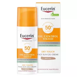 EUCERIN Sun Oil Control tonet creme LSF 50+ medium, 50 ml