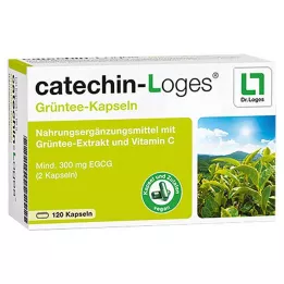 CATECHIN-Loges Grøn Te Kapsler, 120 stk