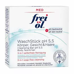 FREI ÖL Wash Bar pH 5,5 Kropsansigtshår, 90 g