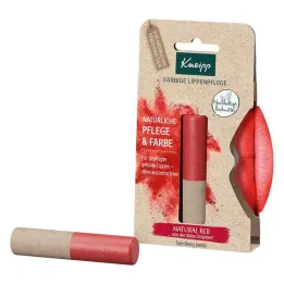 Kneipp farvet læbepleje naturlig rød, 3,5 g