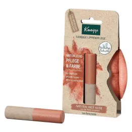 KNEIPP farvet læbepleje naturlig dyb nøgen, 3,5 g