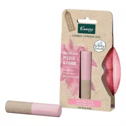 KNEIPP farvet læbepleje naturlig rose, 3,5 g
