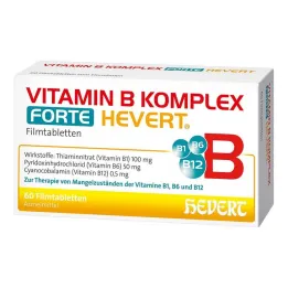 Vitamin B kompleks forte Hevert tabletter, 60 stk