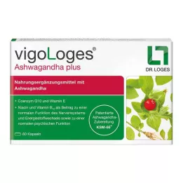 VIGOLOGES Ashwagandha plus kapsler, 120 stk