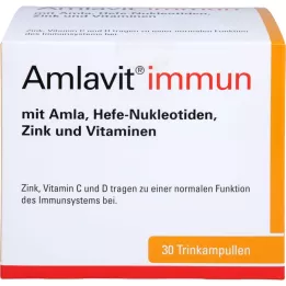 AMLAVIT immune drikke ampuller, 30 stk