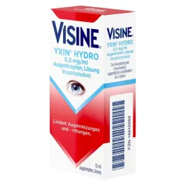 Visine® Yxin® Hydro 0,5 mg/ml øjendråber, 15 ml