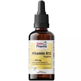 VITAMIN B12 200 μg orale dråber, 50 ml