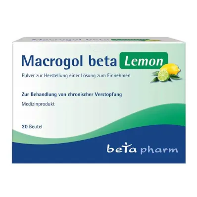 Macrogol beta citronpulver, 20 stk