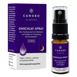 CANOBO Økologisk hampefrøolie søvnspray Hopf./Mela., 10 ml