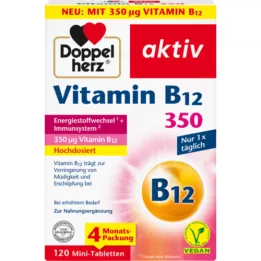 DOPPELHERZ Vitamin B12 350 tabletter, 120 stk