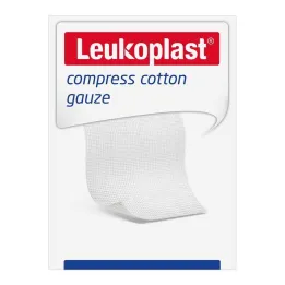 Leukoplast kompres Bomuldsgaze st.10x10cm 8f, 25X2 stk
