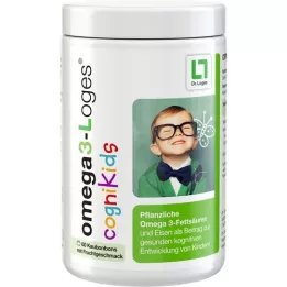 OMEGA3-Loges cogniKids vegetabilske tyggetabletter, 60 stk