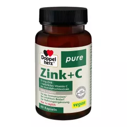 DOPPELHERZ Zink+C rene kapsler, 60 stk