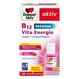 Doppelherz B12 Intense Vita Energidrikkeflaske, 18 stk