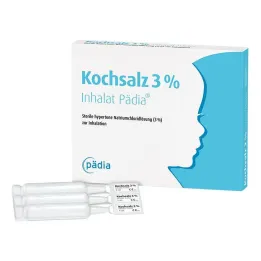 Bordsalt 3% inhalationspædiatriske ampuller, 60x4 ml