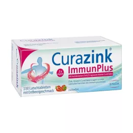 CURAZINK ImmunPlus sugetabletter, 100 stk