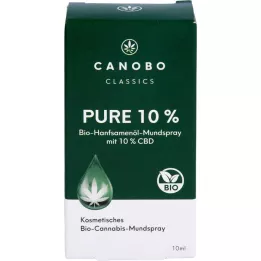 CANOBO Ren 10% Bio CBD Mundspray, 10 ml