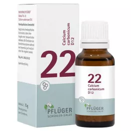 BIOCHEMIE Pflüger 22 Calcium carbonicum D 12 Glob., 15 g