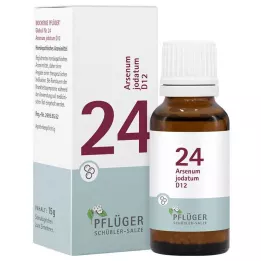 BIOCHEMIE Pflueger 24 Arsenum jodatum D 12 kugler, 15 g
