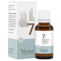 BIOCHEMIE Pflüger 7 Magnesium phosphoricum D 12 Gl, 15 g