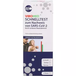 NANOREPRO SARS-CoV-2 Antigen Rapid Viromed Nose, 5 stk