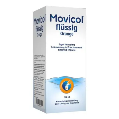 Movicol flydende orange, 500 ml Movicol flydende orange, 500 ml
