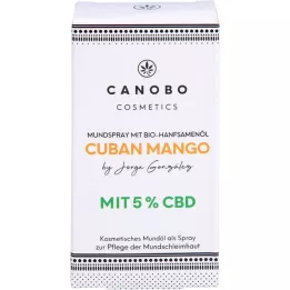 CANOBO Økologisk CBD 5% cubansk mango mundspray, 10 ml