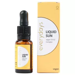 EVERDAYS Liquid Sun vegansk D3+K2 olie, 20 ml