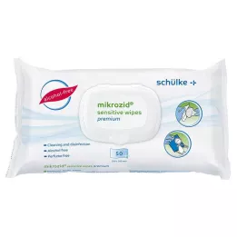 MIKROZID følsomme servietter premium Des.MP+Flä.Softp., 50 stk