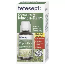 TETESEPT Urtedråber gastrointestinale, 50 ml