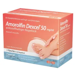 Amorolfin Dexcel® 50 mg/ml aktiv neglelak, 5 ml