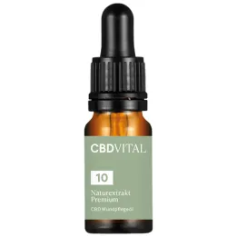 NATUREXTRAKT Premium 10% CBD olie, 10 ml
