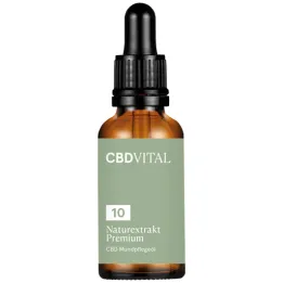 NATUREXTRAKT Premium 10% CBD olie, 30 ml
