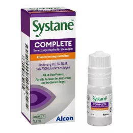 SYSTANE COMPLETE Befugtningsmiddel til øjenlåg uden konserveringsmiddel, 10 ml