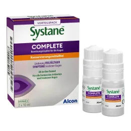 Systane® COMPLETE uden konserveringsmidler, 2X10 ml