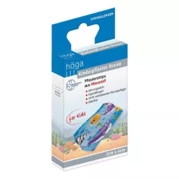 KINDERPFLASTER Ocean Fleece til børn Strips 2x6 cm, 20 stk