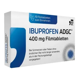 IBUPROFEN ADGC® 400 mg filmovertrukne tabletter, 10 stk