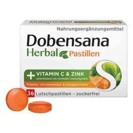 Dobensana Urtehonning Vitaminer C &amp; Zink Pastil.(36 stk.)