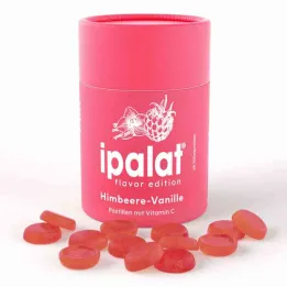 Ipalat Pastilles Flavour Edition Hindbær-Vanille (40 stykker)