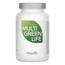 MULTI GREEN Life Vitamins &amp; Mineralkapsler, 90 stk