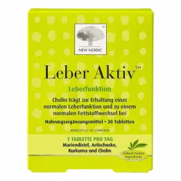 Leveraktive tabletter, 30 stk